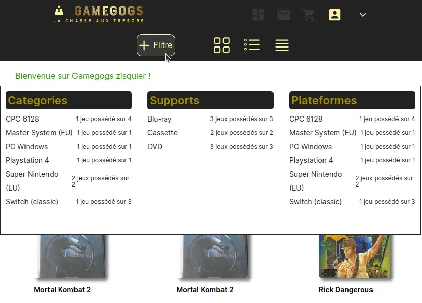 Image 1 du projet GameGogs